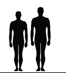 5'7 vs 6'0 height comparison based on mrinitialman website..